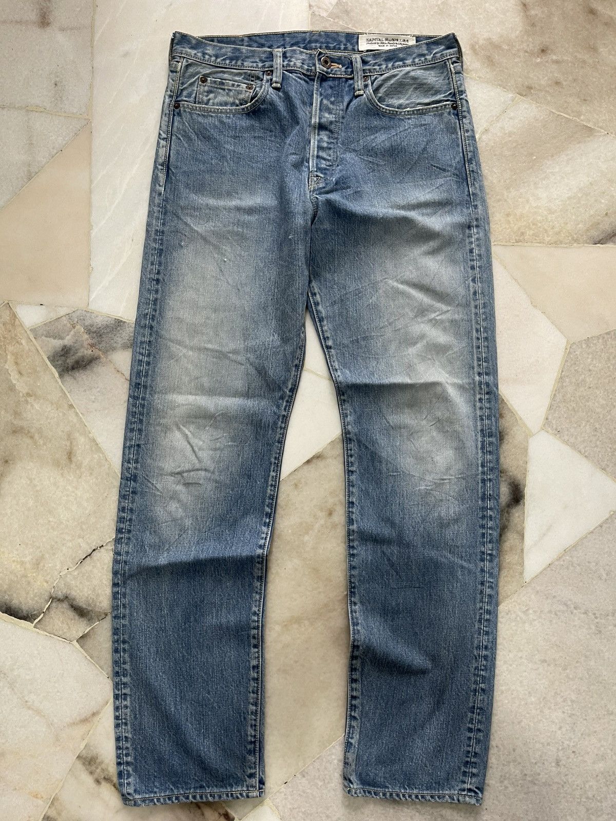 Kapital Kapital Faded Wash Denim Size US 32 / EU 48 - 1 Thumbnail