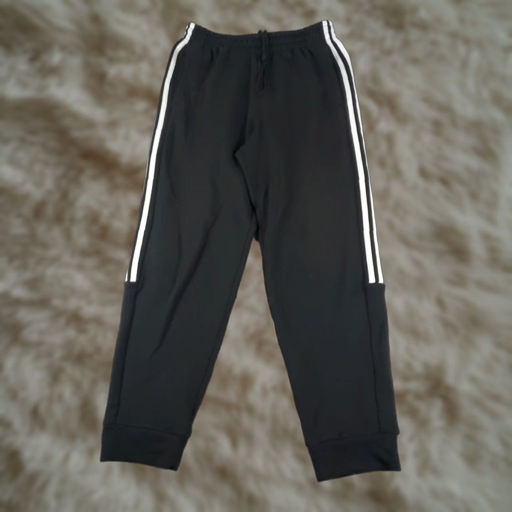 Adidas Adidas Pants Mens Size Medium Black Running Track Joggers Sweatpants Size US 31 - 1 Thumbnail