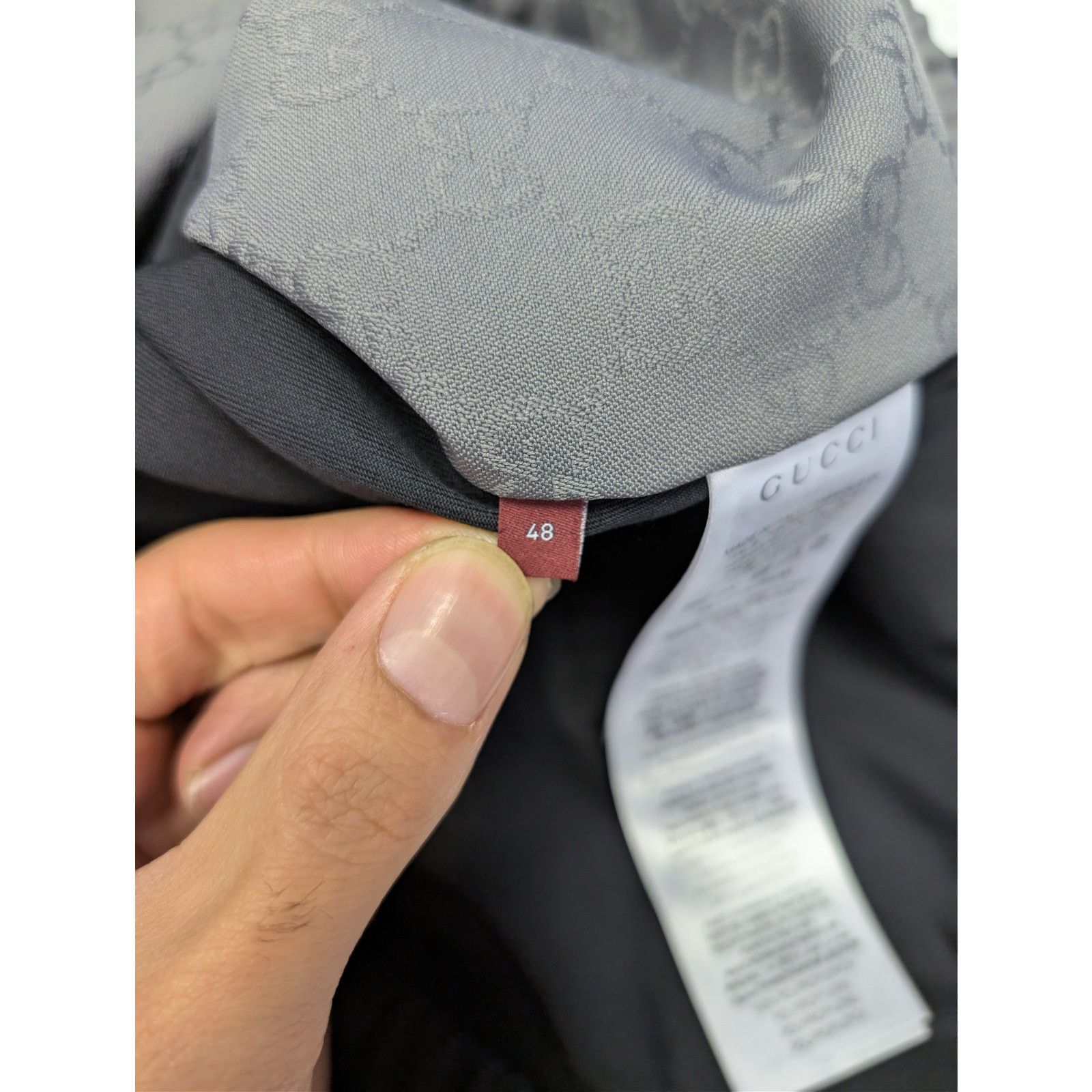 Gucci o1rshd1 Logo-Embroidered Twill Blouson Jacket in Black Size US M / EU 48-50 / 2 - 17 Thumbnail