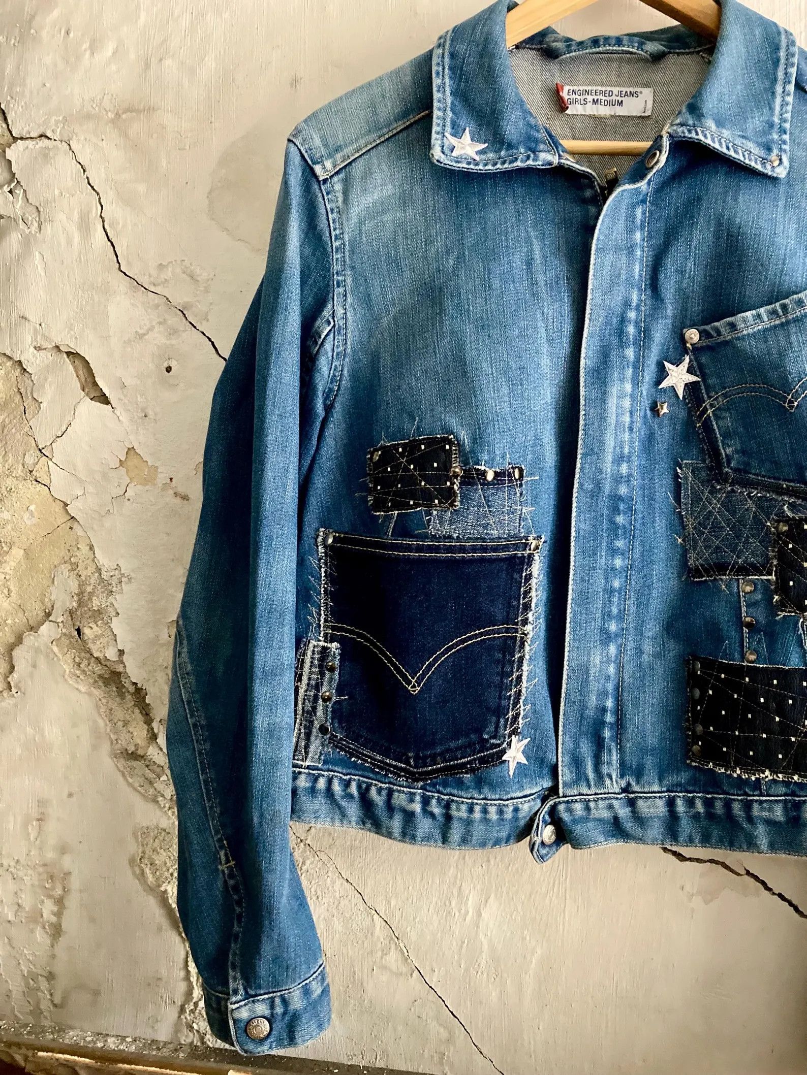 Levi's Made & Crafted Upcycled Levis jacket by Sundlowerdesign Size M / US 6-8 / IT 42-44 - 6 Thumbnail