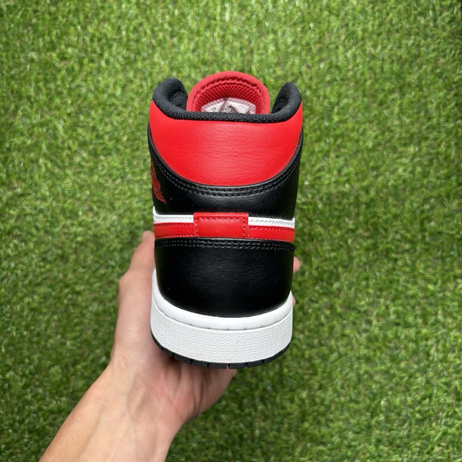 Jordan Brand Size 8 - Jordan 1 Mid Bred Toe | EXCELLENT CONDITION! Size US 8 / EU 41 - 11 Thumbnail
