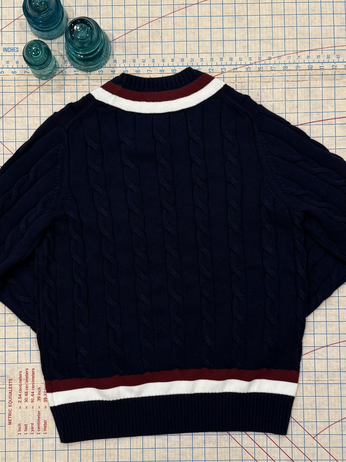Brooks Brothers NWT Brooks Brothers Supima Cotton Cable Knit Sweater Large Size US L / EU 52-54 / 3 - 10 Thumbnail