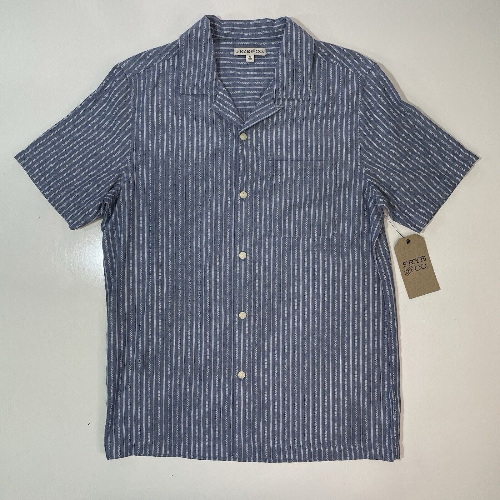 Frye Frye Men’s Western Short Sleeve Button Front Casual Shirt Size US S / EU 44-46 / 1 - 1 Thumbnail