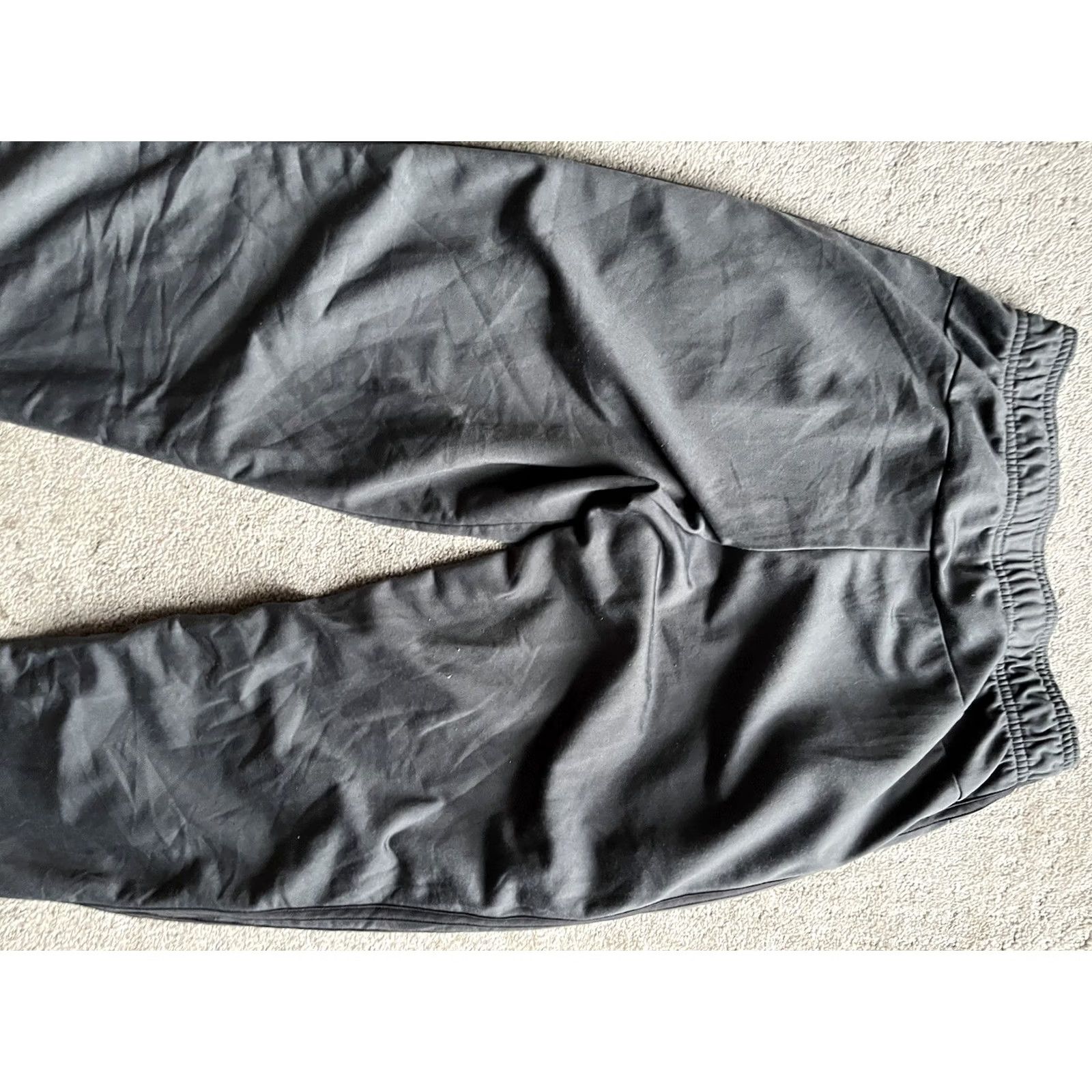 Adidas adidas Sweatpants Men Small Gray Graphic Logo Jogger Pockets Drawstring Size US 29 - 4 Thumbnail