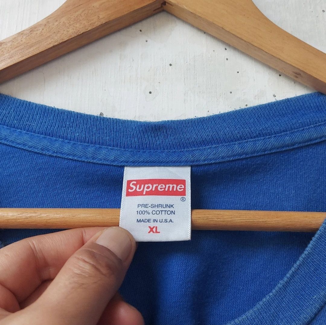 Supreme FW19 SUPREME MERCENARY ROYAL BLUE TSHIRT Size US XL / EU 56 / 4 - 5 Thumbnail