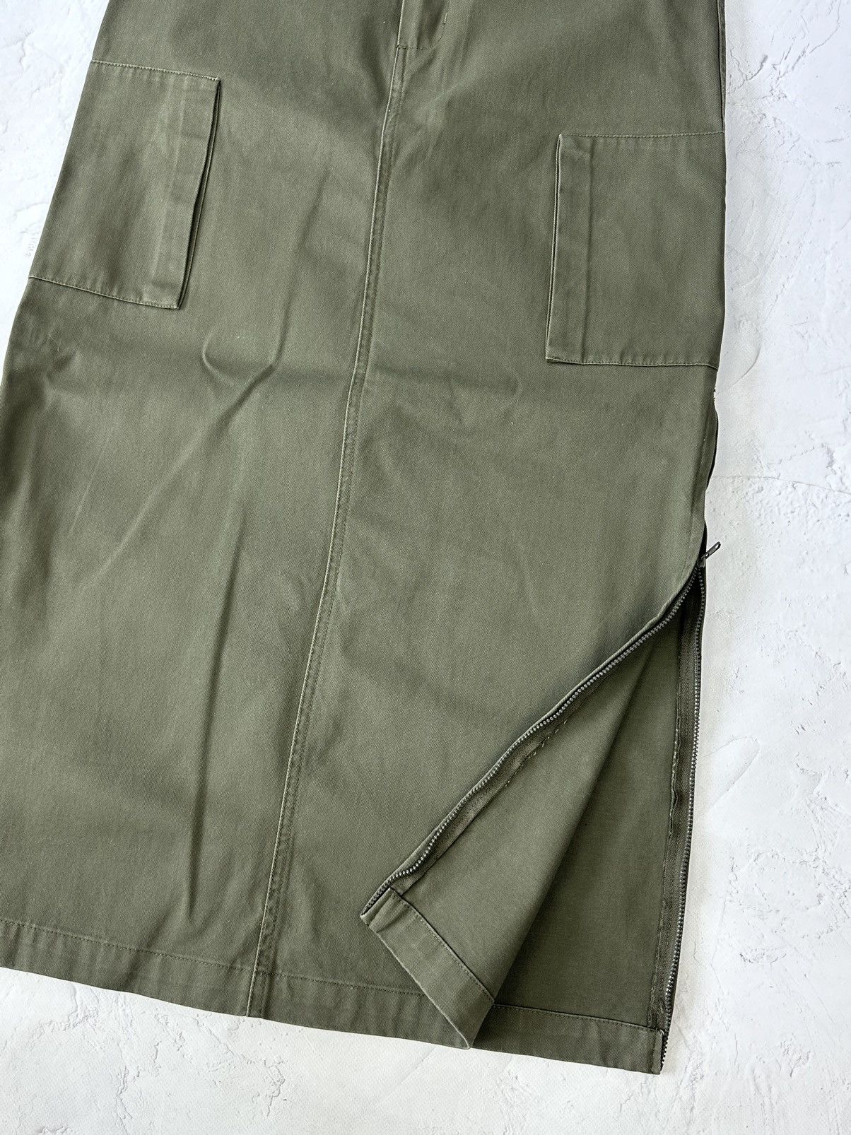 Beauty Beast × Vintage Neighborhood Zipper Cargo Maxi Skirt Size 26" / US 2 / IT 38 - 3 Thumbnail