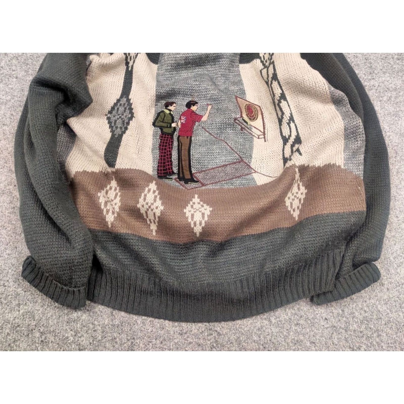 Logo 7 VINTAGE 90s Canda Sweater Embroidered Logo Japan Style Size US L / EU 52-54 / 3 - 5 Thumbnail