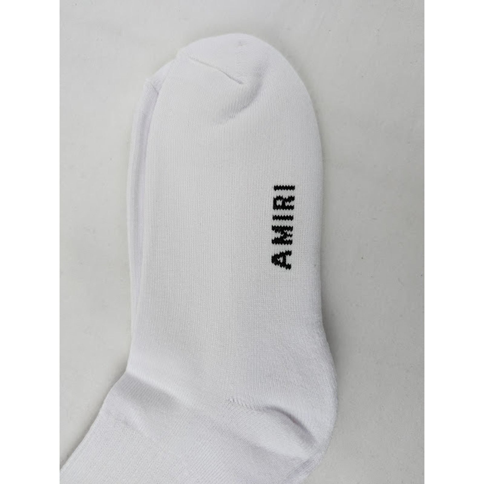 Amiri o1rshd1 Q:3 / Size: 45/46 / MA Embroidery Socks White/Black Size ONE SIZE - 3 Thumbnail