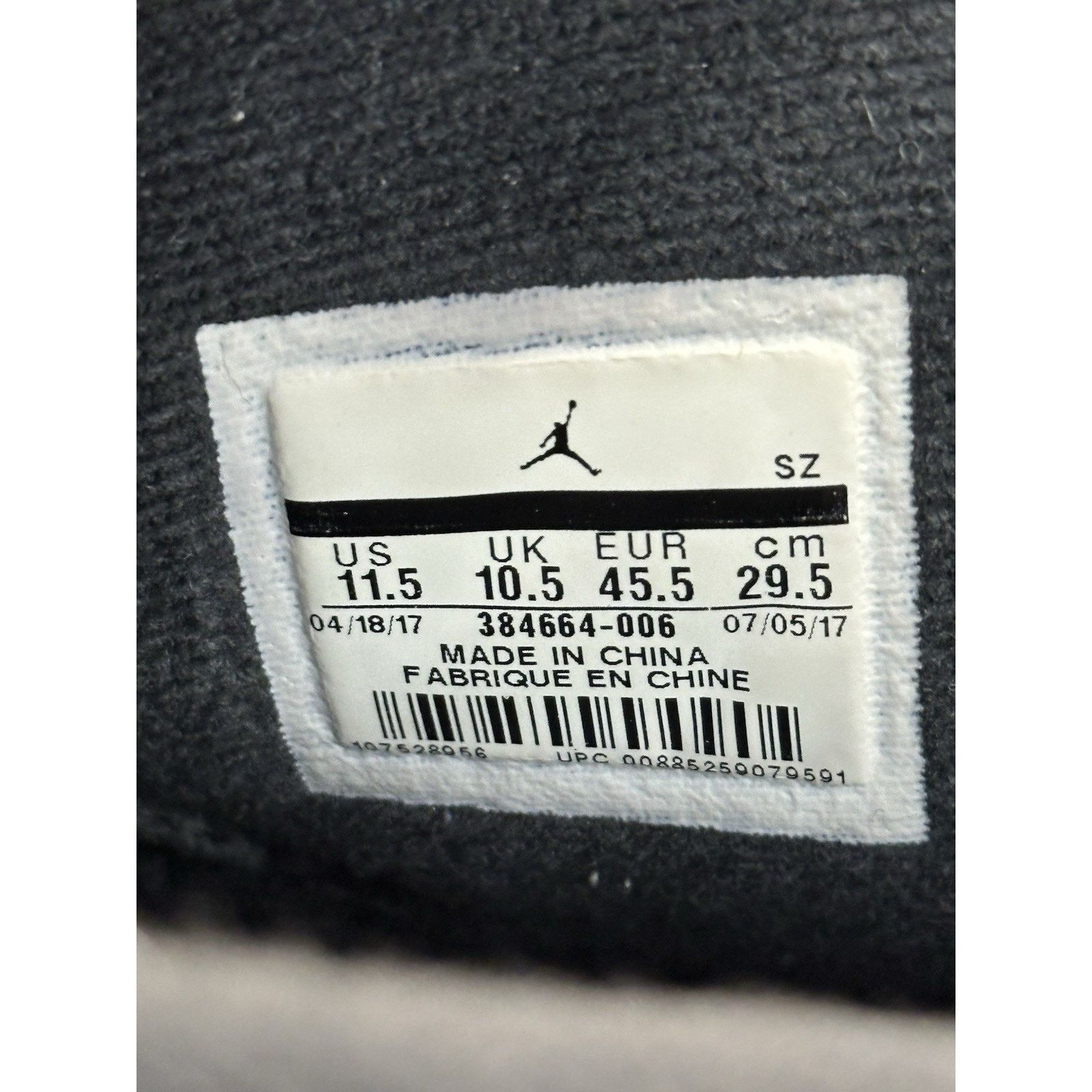 Jordan Brand Air Jordan 6 Retro UNC - Size 11.5 Size US 11.5 / EU 44-45 - 7 Thumbnail
