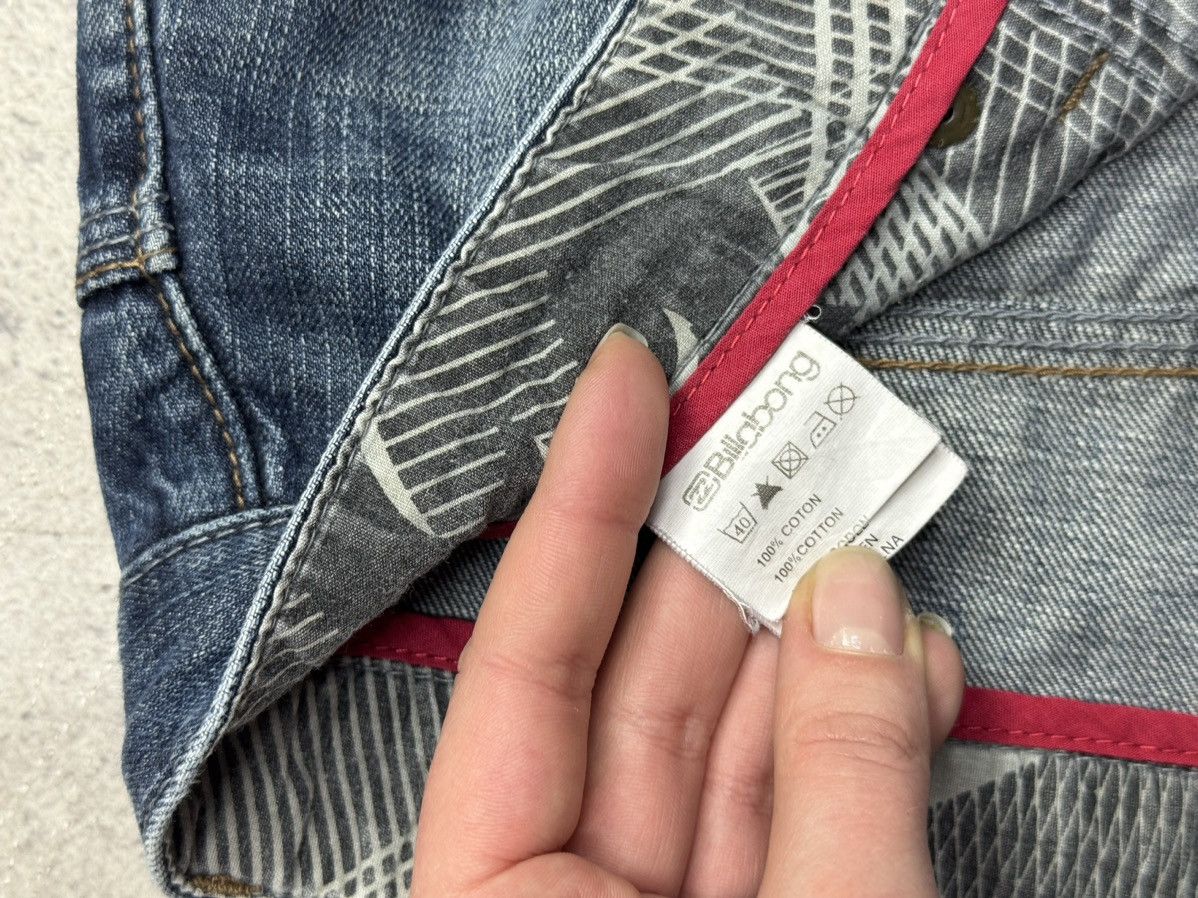 Billabong Wow😻VINTAGE CARGO MULTI-POCKET STREETWEAR FUBU DENIM EVISU Size US 34 / EU 50 - 8 Thumbnail