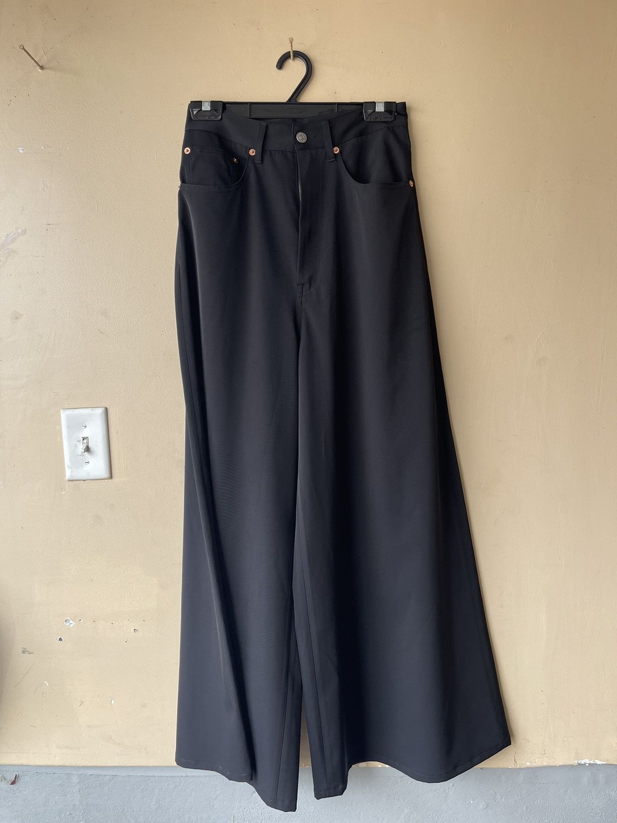 Designer × Maison Margiela Maison margiela mm6 women’s wide leg trousers Size 26" / US 2 / IT 38 - 5 Thumbnail