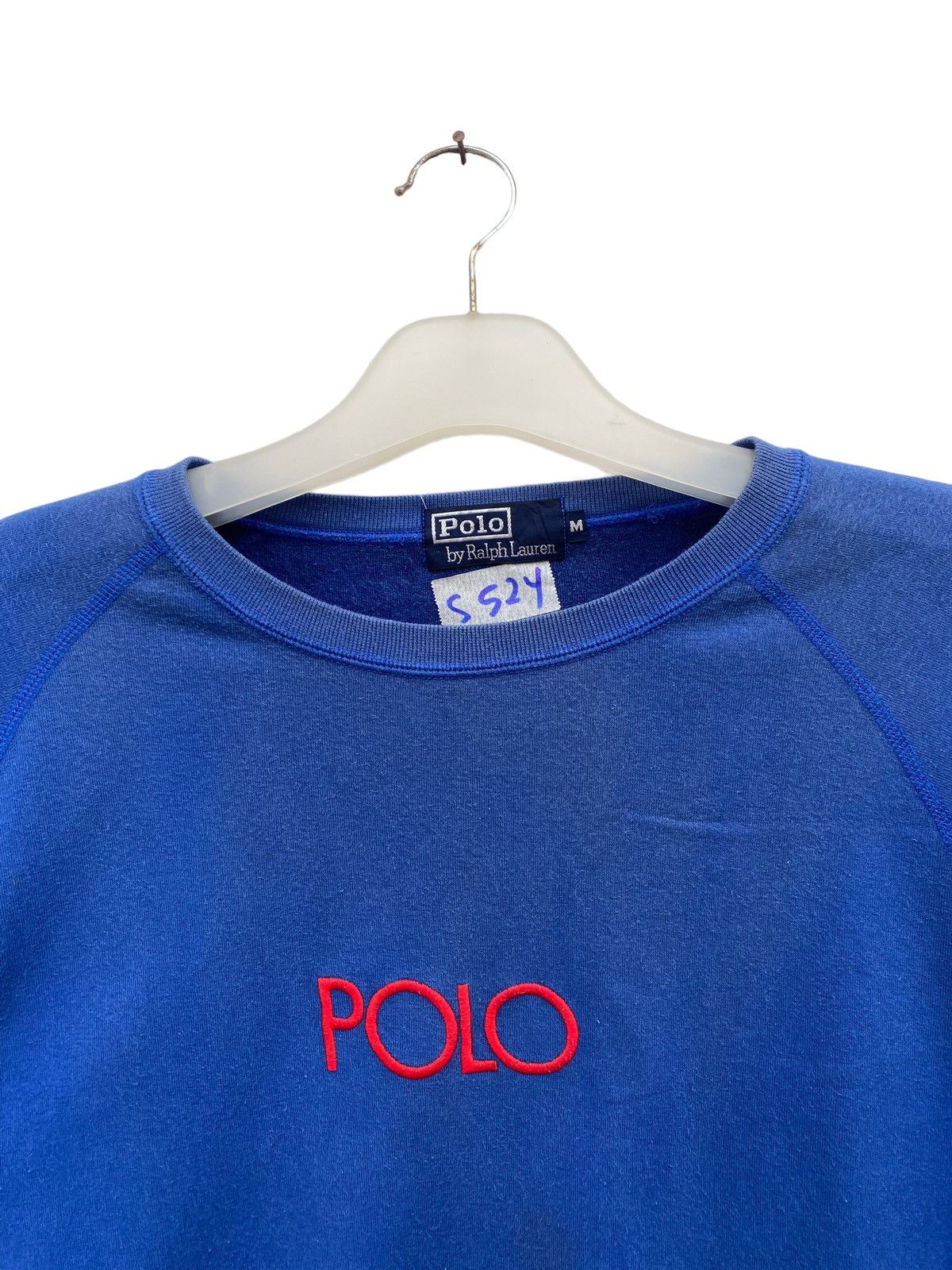 Polo Ralph Lauren Vintage Polo Ralph Lauren Spellout Sweatshirt Size US M / EU 48-50 / 2 - 2 Thumbnail