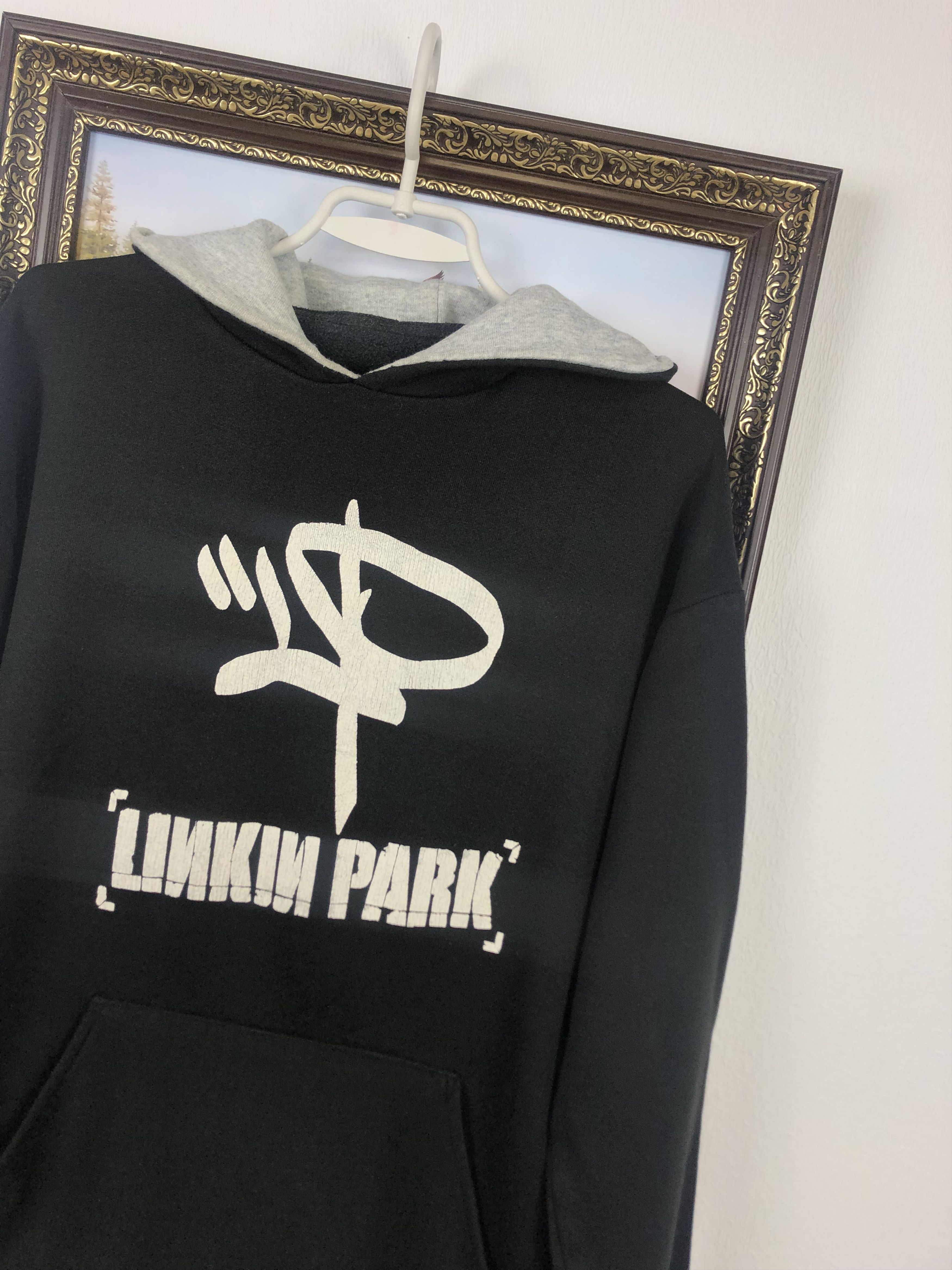 Band Tees × Vintage Vintage Linking Park Hoodie Jacket Sweatshirt Rare Band Hype Size US L / EU 52-54 / 3 - 6 Thumbnail