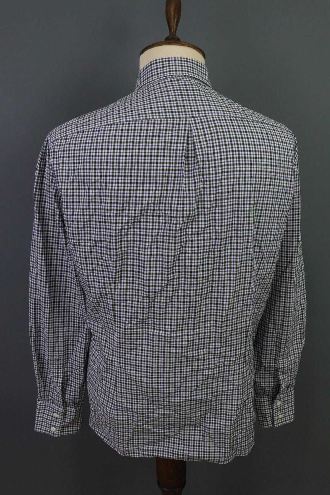 Brunello Cucinelli Brunello Cucinelli Multi Plaid Cotton Shirt Size 2XL Size US XXL / EU 58 / 5 - 12 Thumbnail