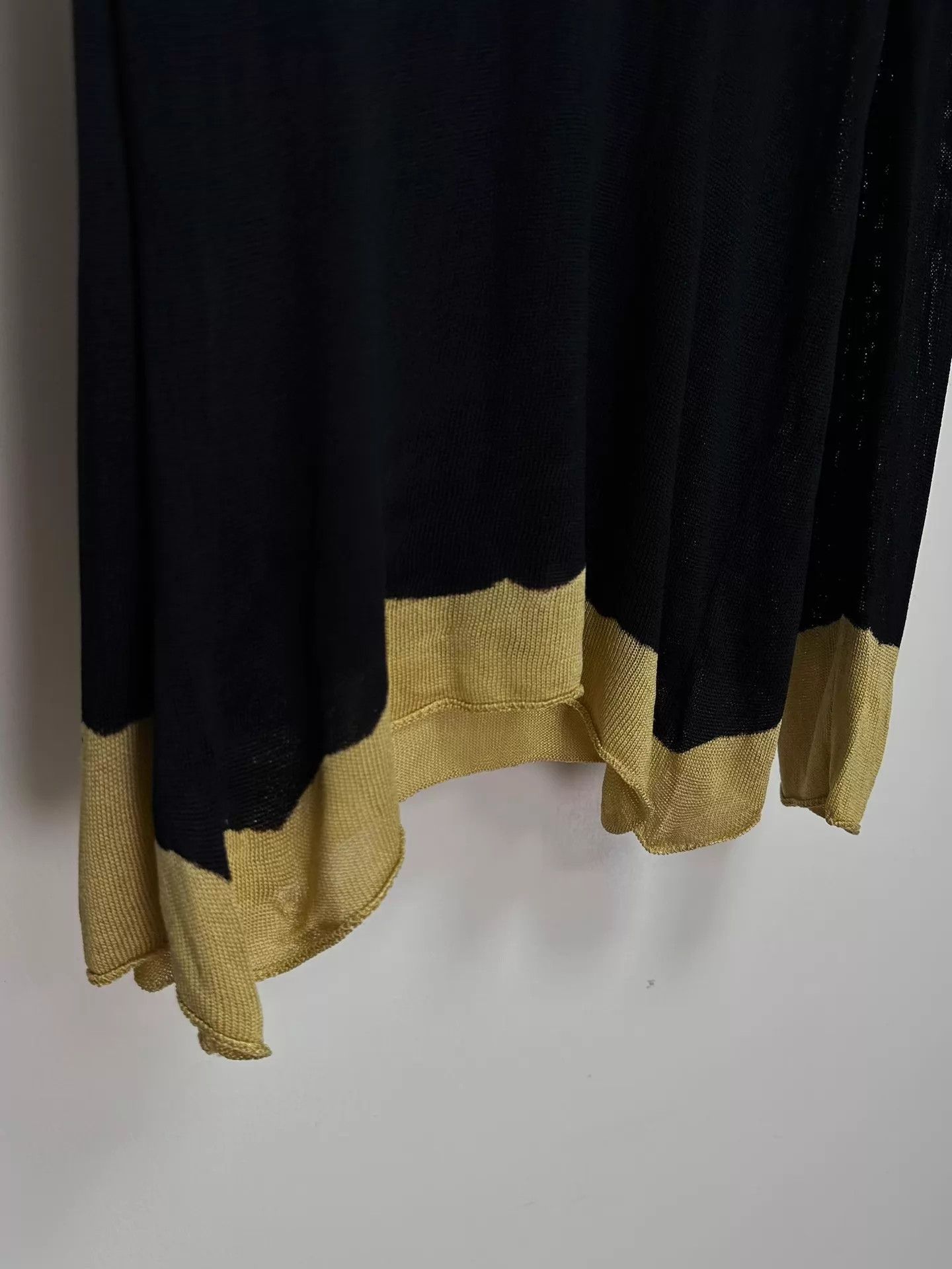 Comme des Garcons Comme des Garçons 92AW Dechromatic Rayon Knit Top Size US S / EU 44-46 / 1 - 3 Thumbnail