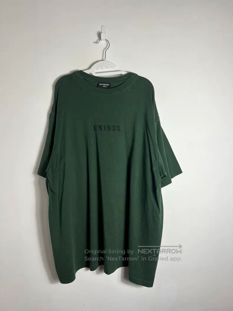 Balenciaga Balenciaga Olive Green Short Sleeve Size US XS / EU 42 / 0 - 1 Thumbnail