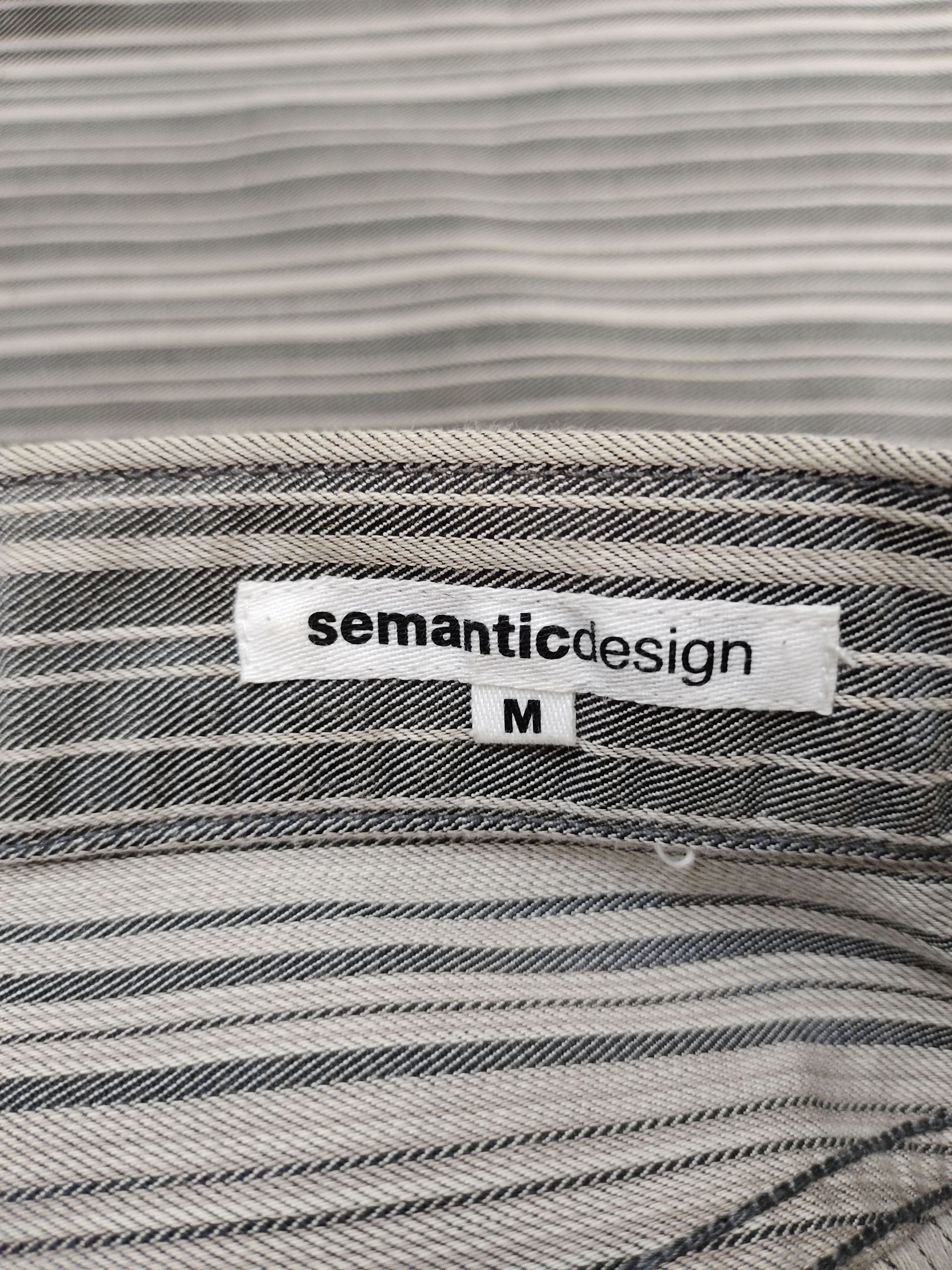 semanticdesign Flare Denim Pants Semantic Design Striped Boot Cut Y2k Lgb Size US 28 / EU 44 - 20 Thumbnail