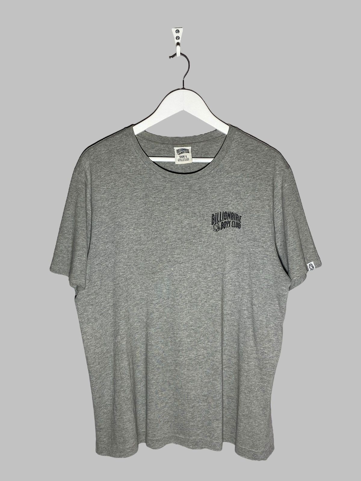 Billionaire Boys Club 🔥 BBC ARCH LOGO GREY TEE PHARRELL Y2K SKATE VIBES Size US L / EU 52-54 / 3 - 1 Thumbnail