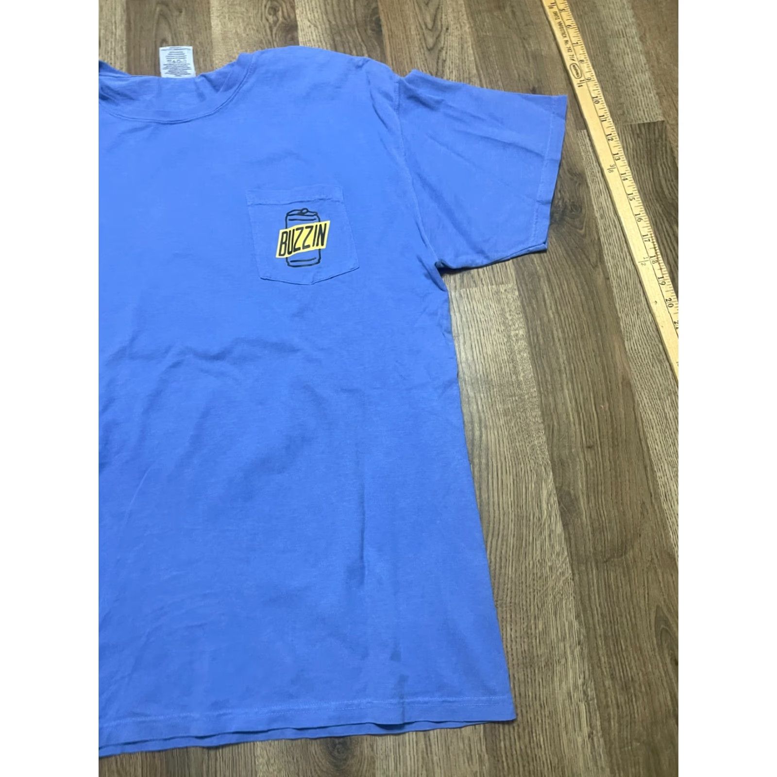 Comfort Colors Comfort Colors Shirt Men L Blue Short Sleeve Crew Neck Buzzed Size US L / EU 52-54 / 3 - 4 Thumbnail