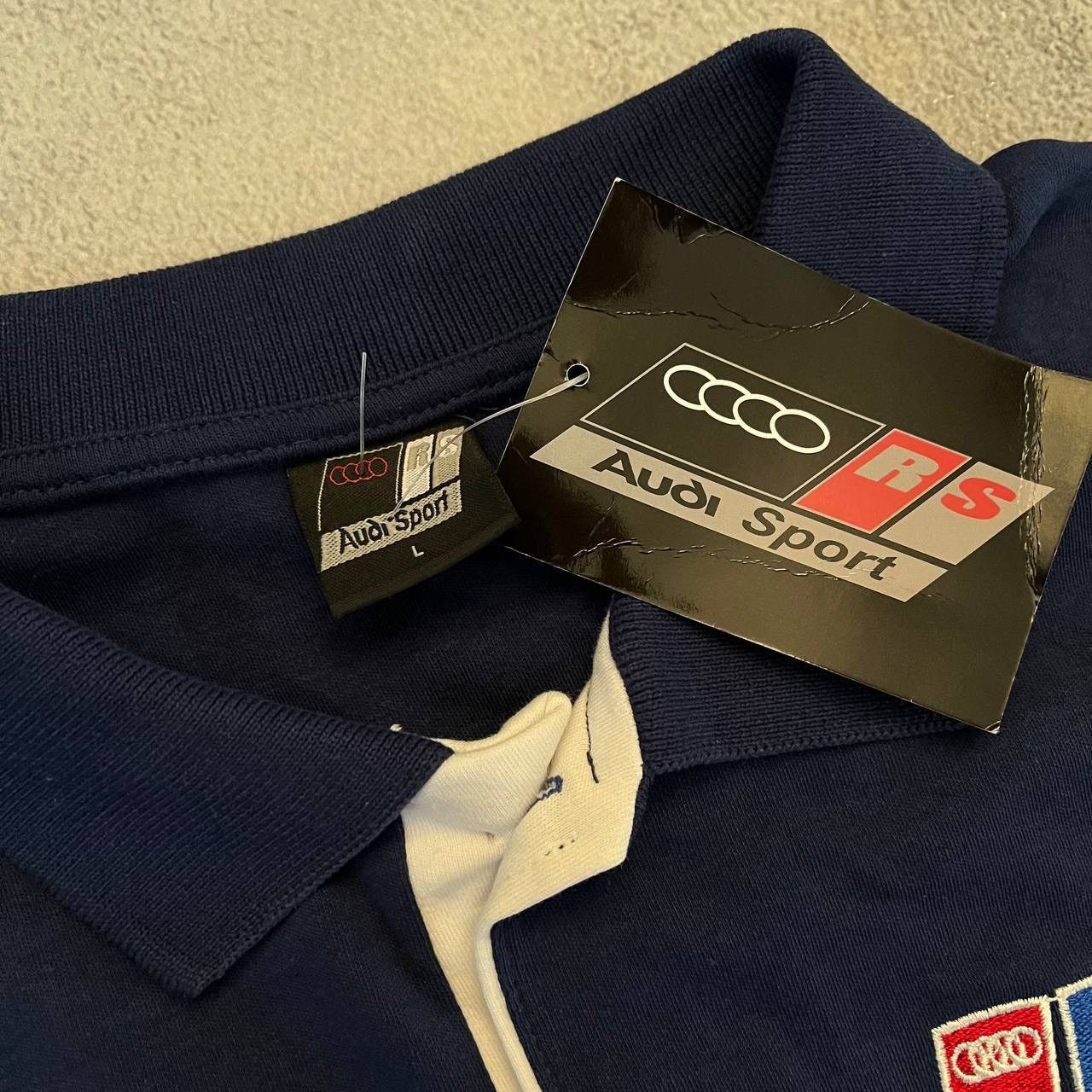 Audi Vintage Audi Racing Polo Shirt Y2K Size US L / EU 52-54 / 3 - 8 Thumbnail