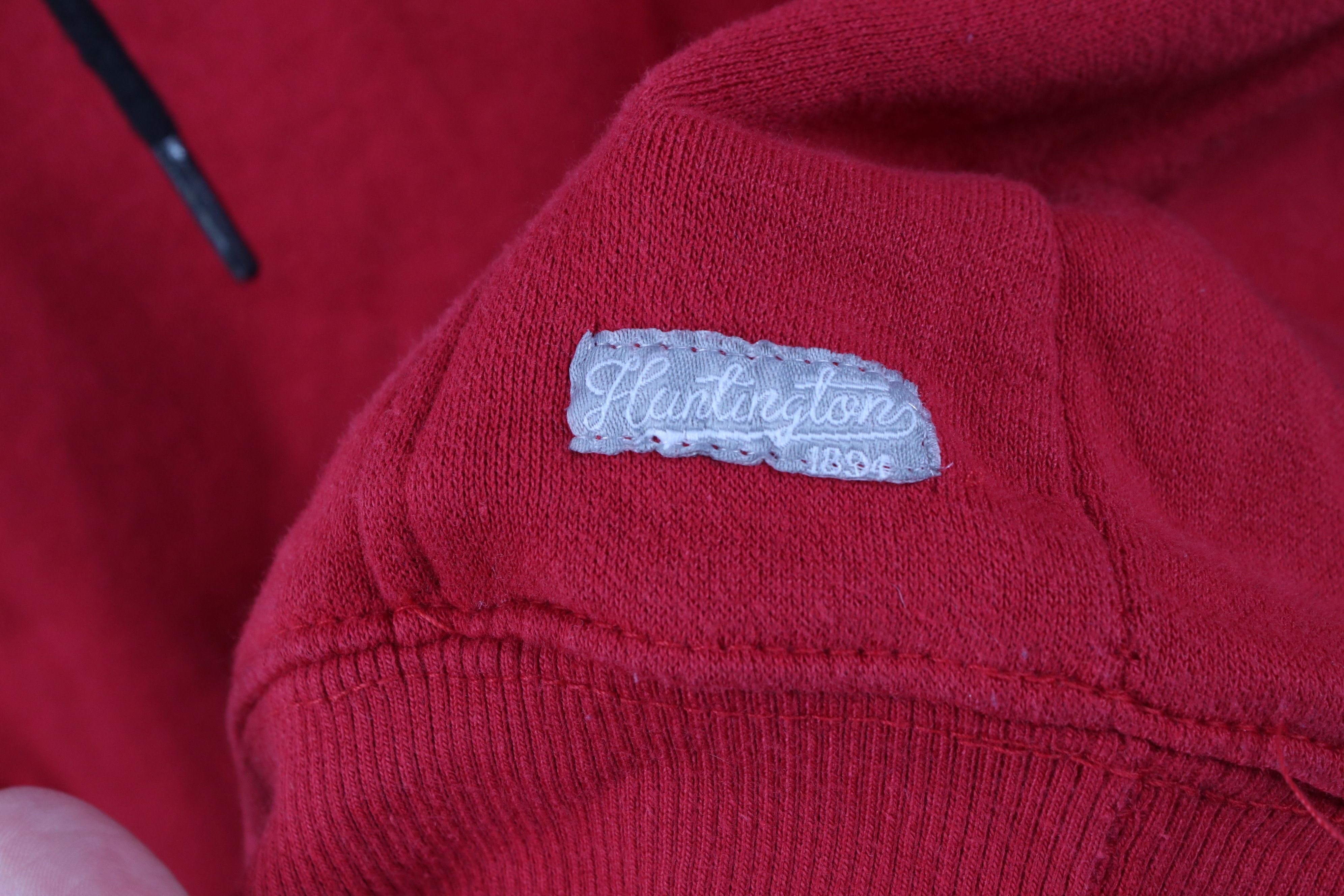 Vintage Vintage Y2K Streetwear Blend Blank Hoodie Sweatshirt Red Size US L / EU 52-54 / 3 - 5 Thumbnail