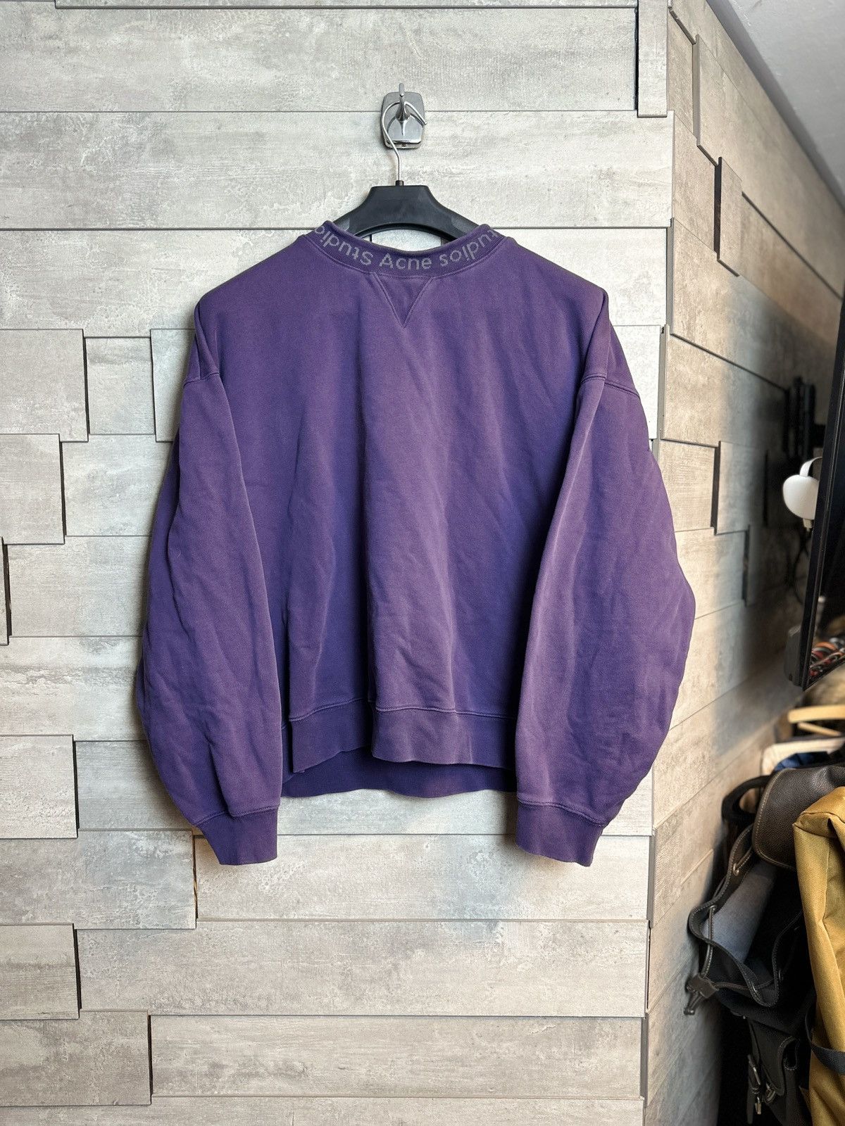 Acne Studios Acne Studios Flogho Crewneck Size US L / EU 52-54 / 3 - 1 Thumbnail