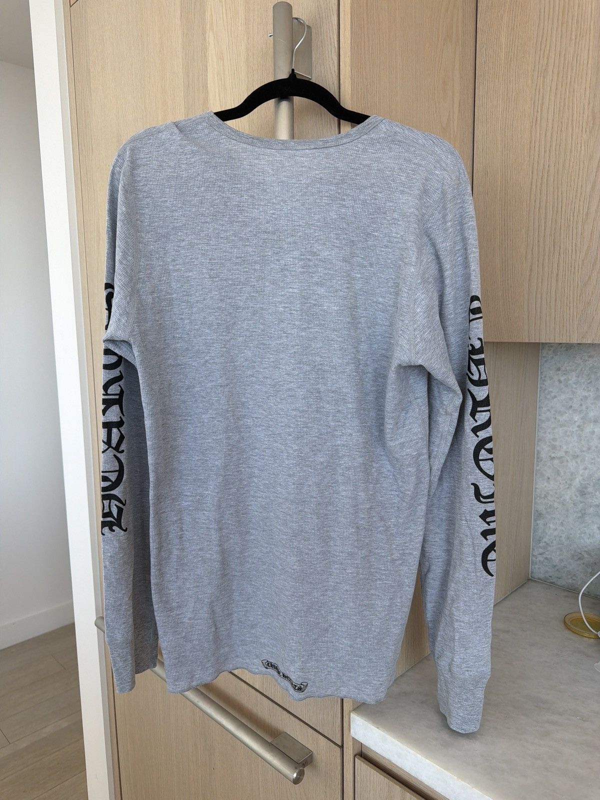 Chrome Hearts Chrome Hearts Grey Thermal Long Sleeve Size US XL / EU 56 / 4 - 6 Thumbnail