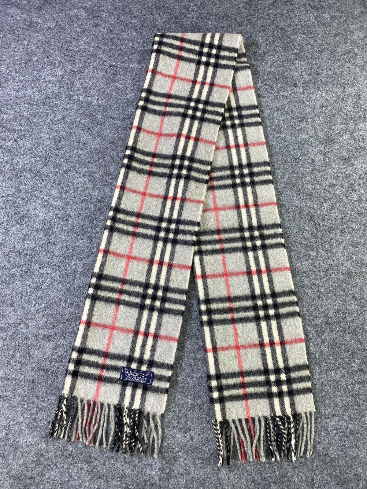 Burberry × Vintage VINTAGE BURBERRY Scarf / Muffler / Neckwear -T919 Size ONE SIZE - 2 Thumbnail