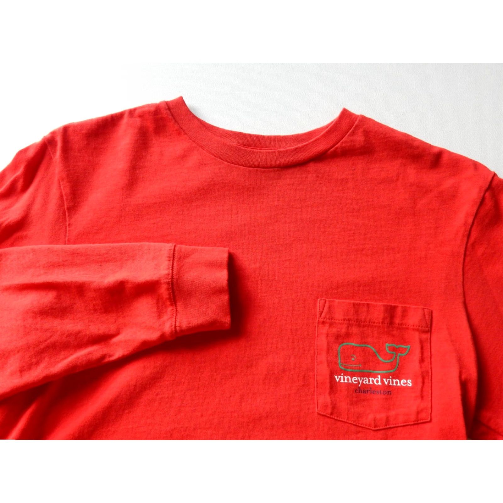 Vineyard Vines VINTAGE Vineyard Vines Men's Long Sleeve T-Shirt XS Red Christmas Holiday Size US XS / EU 42 / 0 - 2 Thumbnail
