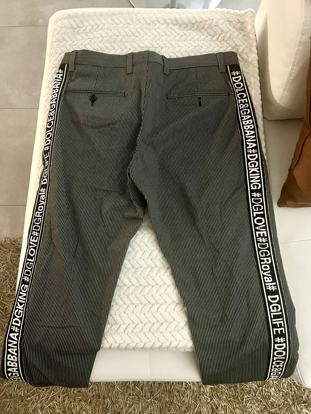 Dolce & Gabbana RARE Pair Of Vintage Dolce & Gabbana Trouser In Grey Size US 30 / EU 46 - 3 Thumbnail