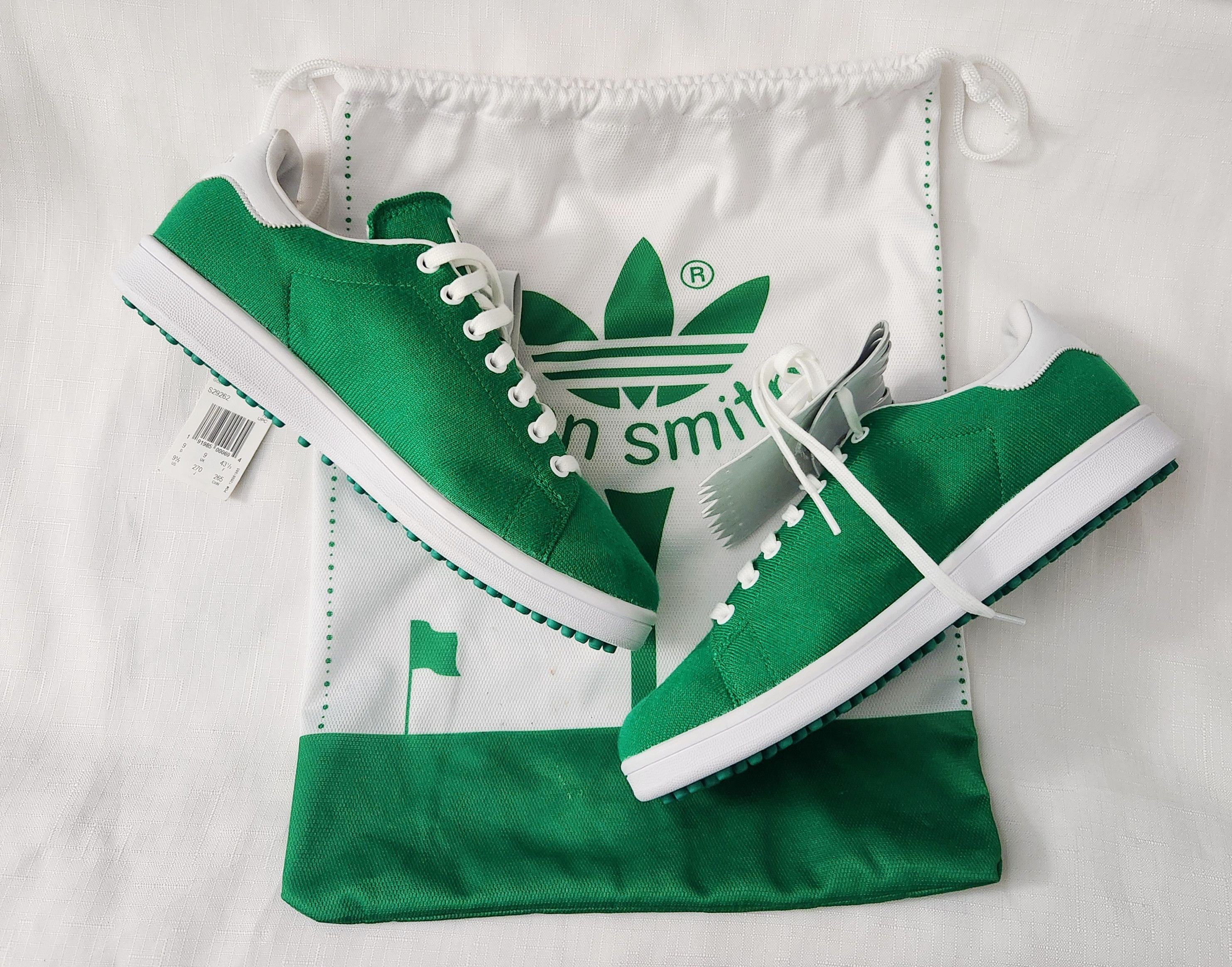 Adidas ADIDAS GOLF STAN SMITH PRIME GREEN LIMITED EDITION S29262 Size US 9.5 / EU 42-43 - 6 Thumbnail