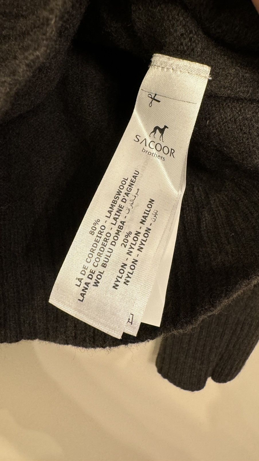 Other Sacoor brothers sweater lambs wool luxury swetr Size US L / EU 52-54 / 3 - 4 Thumbnail