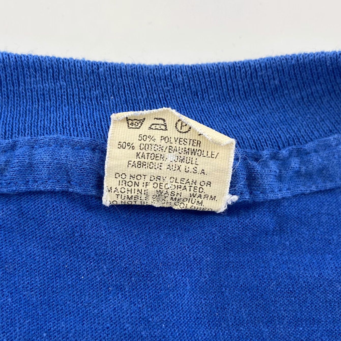 Vintage VINTAGE The Wizard Of Oz Shirt Adult Large Blue 30th Anniversary Tee Mens L 80s Size US L / EU 52-54 / 3 - 7 Thumbnail