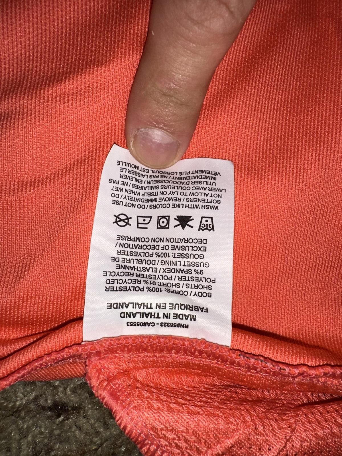 Nike Nike Womens Dri-FIT Victory Salmon Golf Skort Sample Size 28" / US 6 / IT 42 - 7 Thumbnail