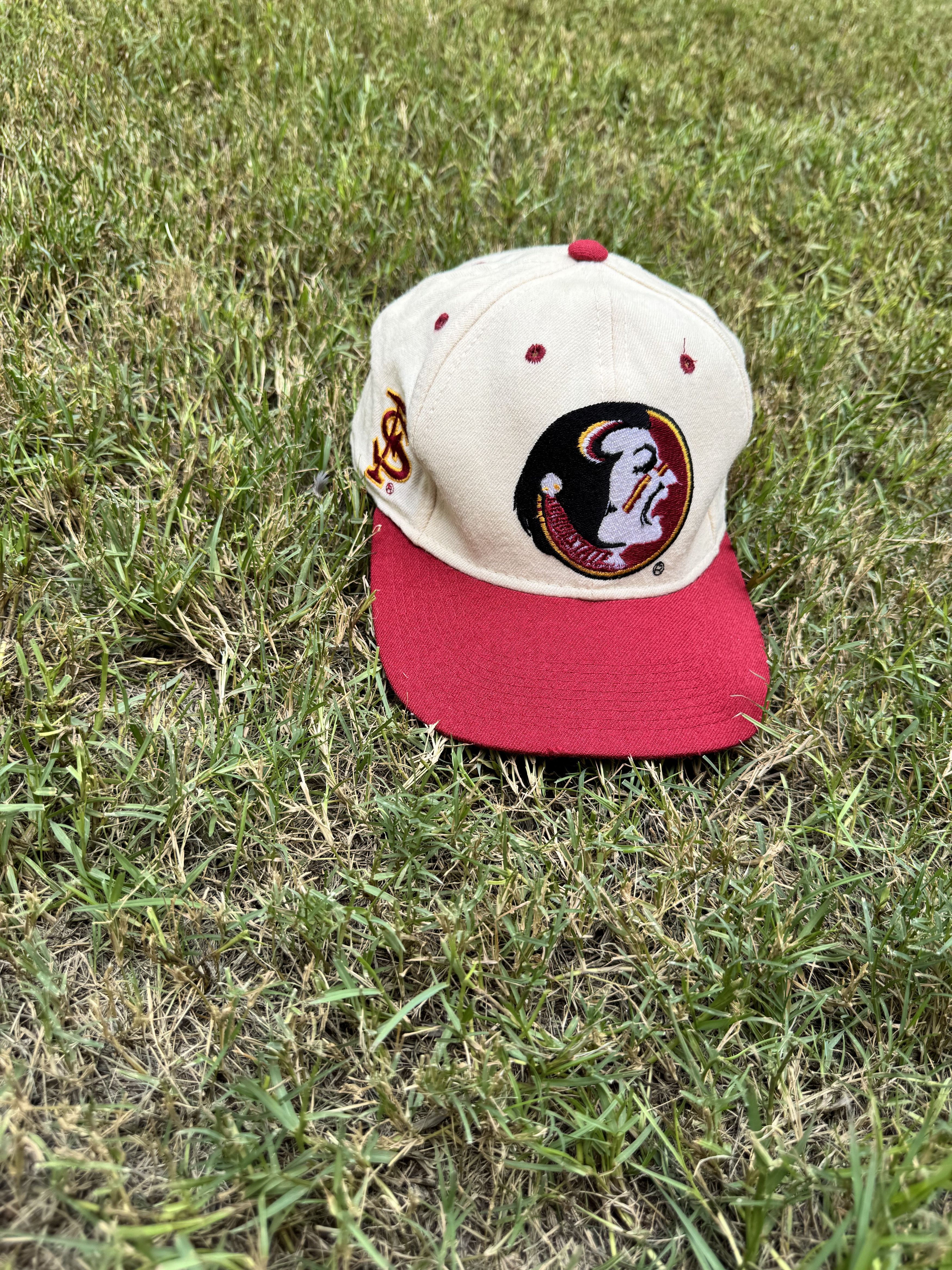 Vintage Vintage 90s Florida State Noles Fitted Hat Size ONE SIZE - 2 Thumbnail