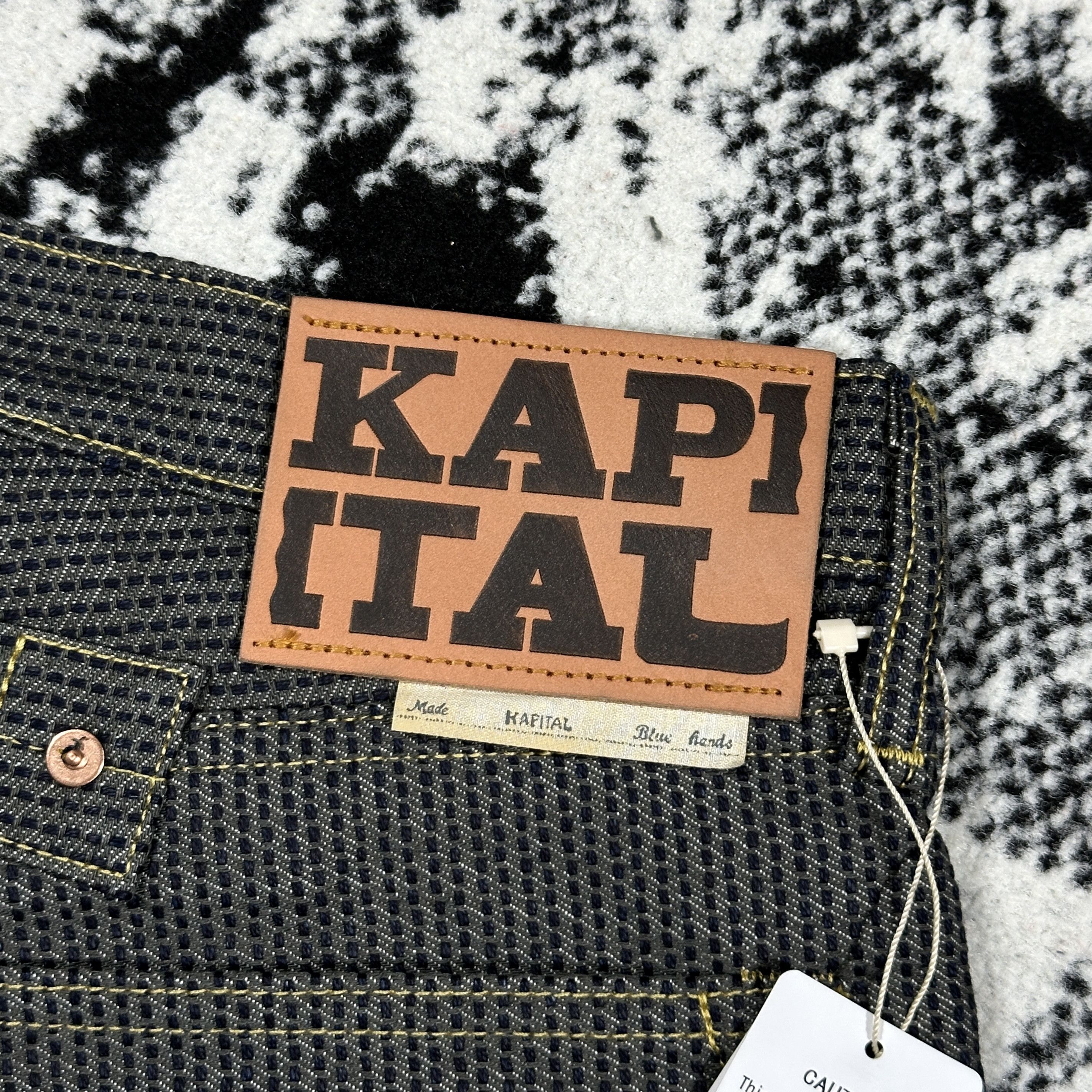 Kapital Kountry KAPITAL CENTURY DENIM 5P MONKEY CISCO JEANS Size US 36 / EU 52 - 4 Thumbnail