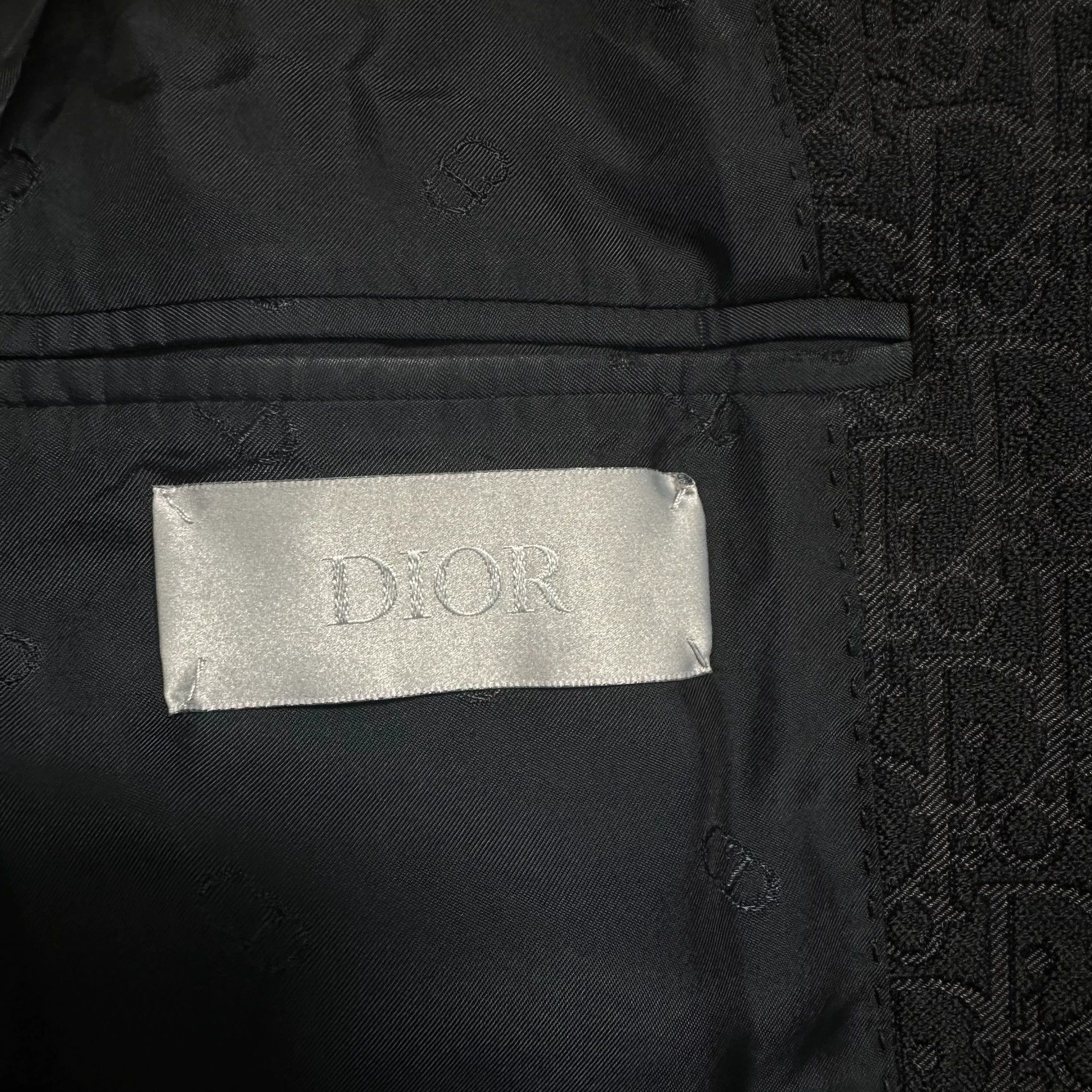Dior Dior New Orange Wool Oblique Collar Suit 46 Size 46R - 4 Thumbnail