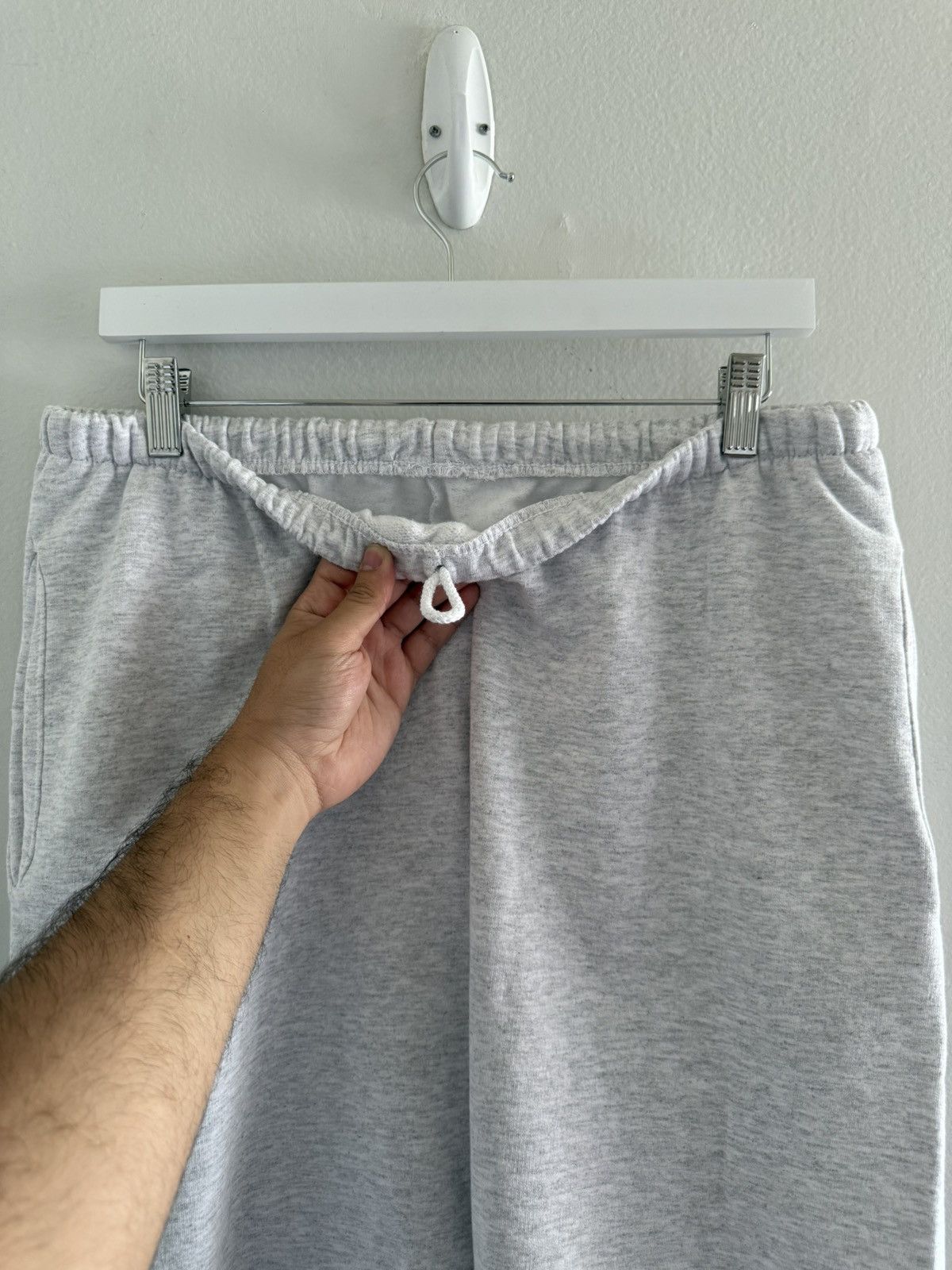 Kanye West Yeezy Gosha Sweatpants Heather Gray Size US 32 / EU 48 - 6 Thumbnail