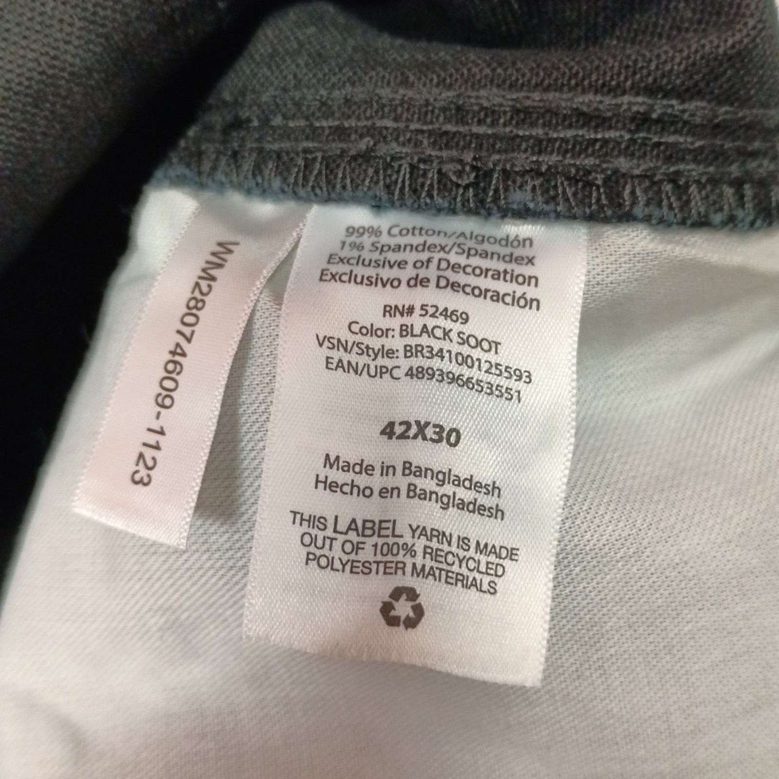 Other Brahma Work Carpenter Pants Men's Size 42x30 Black Relaxed Size US 42 / EU 58 - 6 Thumbnail