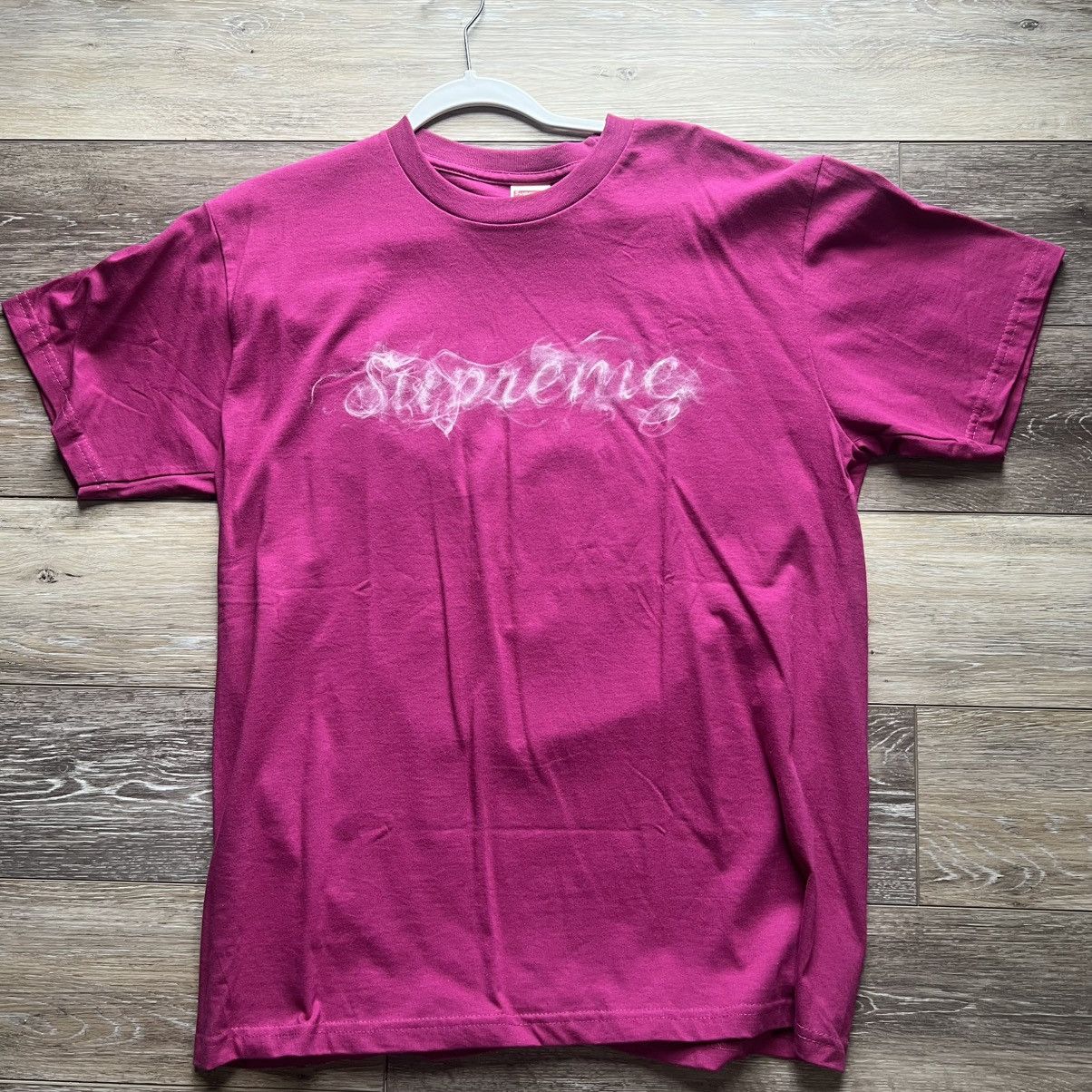 Supreme Supreme Smoke tee “magenta” Size US M / EU 48-50 / 2 - 1 Thumbnail