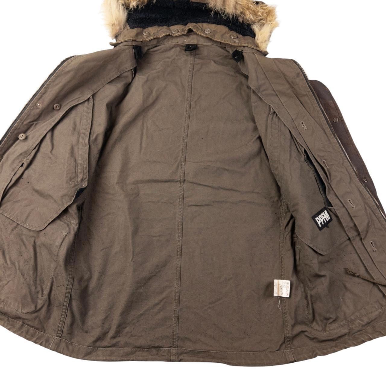 Designer Vintage PPFM Fur Hood Zip Up Jacket Size M Size US M / EU 48-50 / 2 - 4 Thumbnail