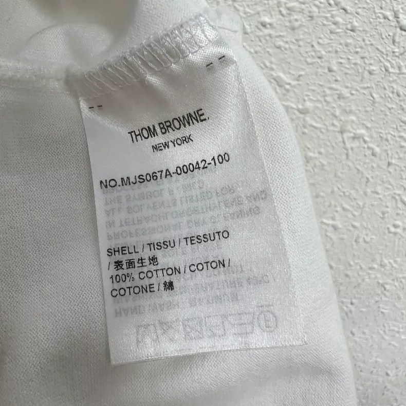 Thom Browne Thom Browne Straw paper shirt with short sleeves Size US L / EU 52-54 / 3 - 5 Thumbnail