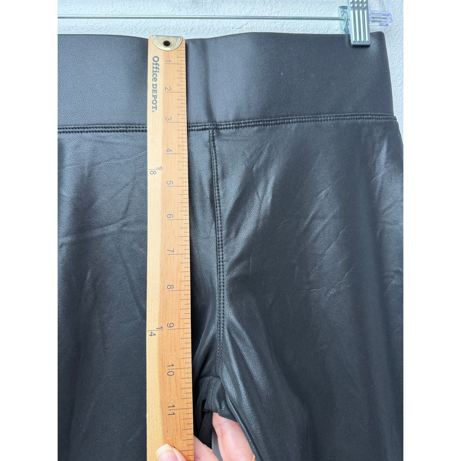 Fashion Nova NWT Fashion Nova Faux Leather Leggings Black Women US S Size 26" / US 2 / IT 38 - 8 Thumbnail