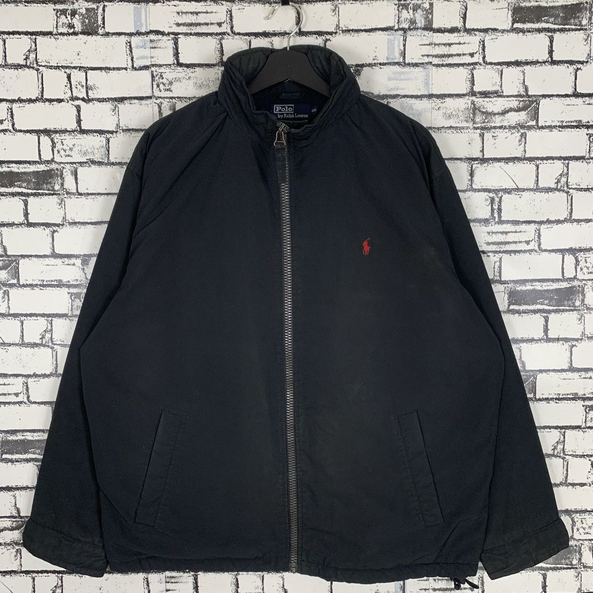Designer × Polo Ralph Lauren × Vintage Vintage Polo by Ralph Lauren Ziper Jacket Size Large Size US L / EU 52-54 / 3 - 1 Thumbnail