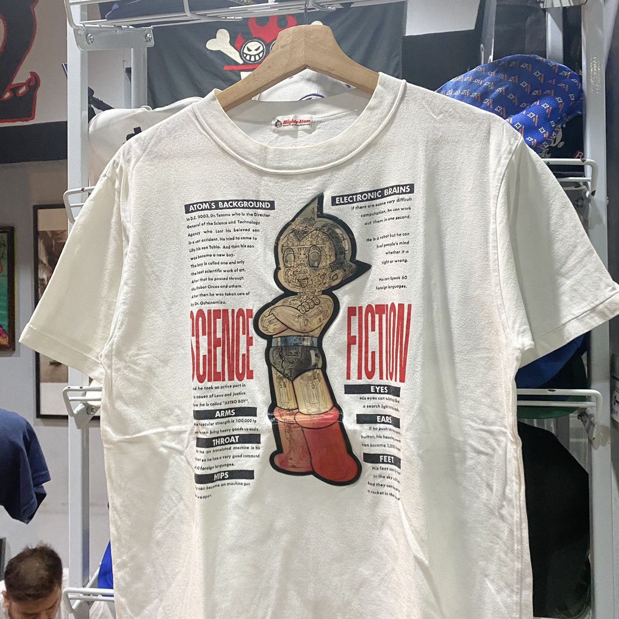 Cartoon Network Vintage Astro Boy 3D science fiction t shirt Size US M / EU 48-50 / 2 - 3 Thumbnail