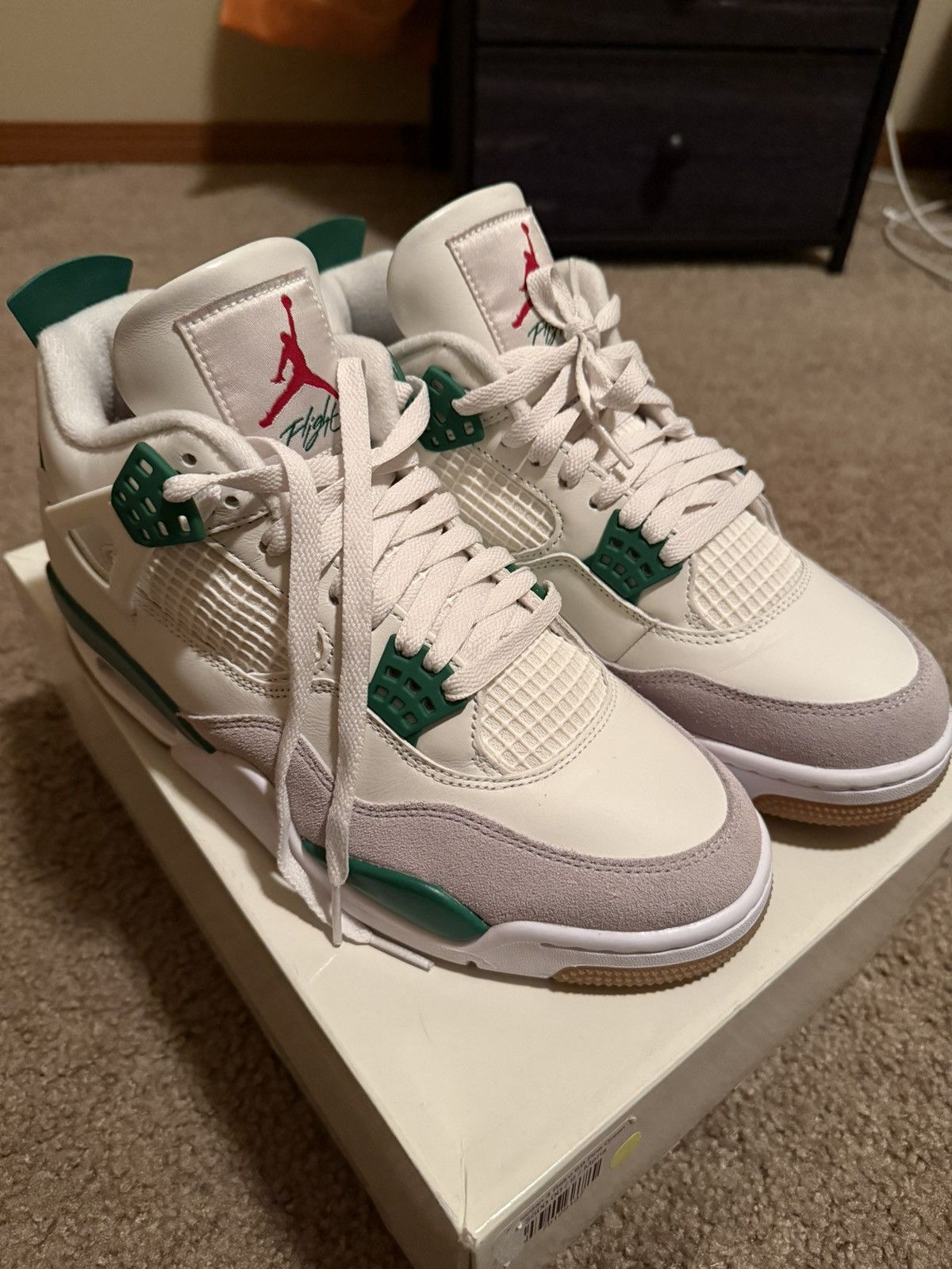 Jordan Brand Jordan 4 x Sb Pine Green Size US 9 / EU 42 - 2 Thumbnail