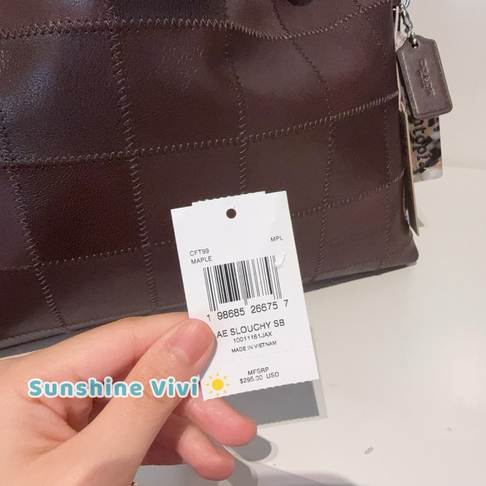 Coach NWT Coach Alter/Ego Slouchy Shoulder Bag Leather CFT99 Maple Size ONE SIZE - 7 Thumbnail