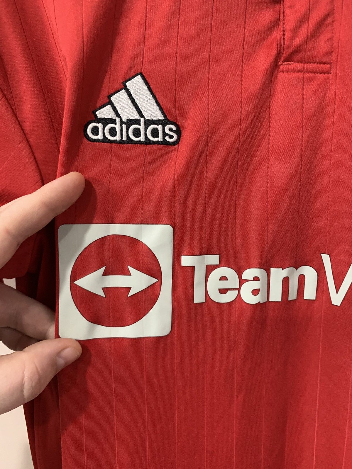 Adidas Manchester United 2022/23 Home Football Shirt Adidas Soccer Size US M / EU 48-50 / 2 - 6 Thumbnail