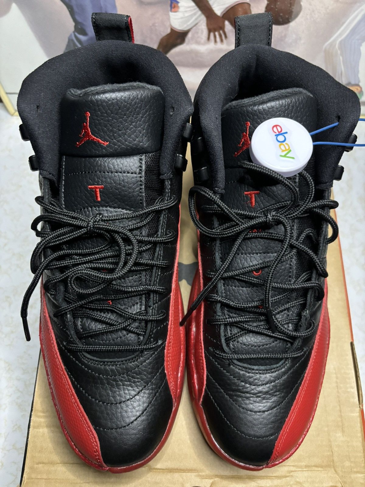 Jordan Brand Air Jordan 12 Retro 2016 Flu Game 2016 Size US 9 / EU 42 - 2 Thumbnail