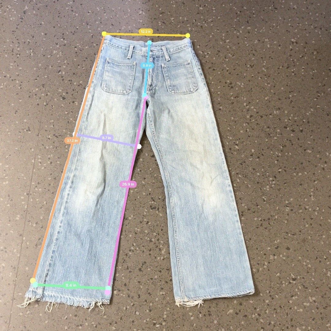Kapital Kapital Denim Jeans Light Wash Distressed Size US 32 / EU 48 - 8 Thumbnail